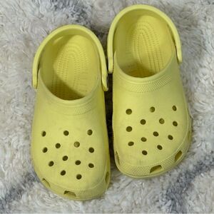 CROCS Kids Yellow Water Shoes